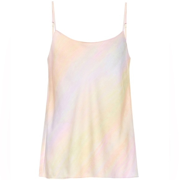VINCE Marble-printed Rainbow camisole Size M - Picture 4 of 10